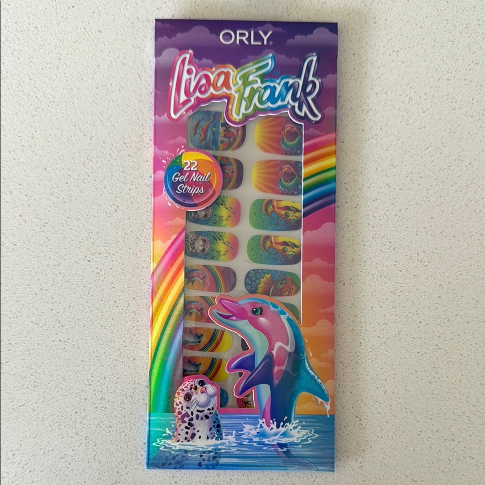 New Orly Lisa Frank Gel Nail Strips